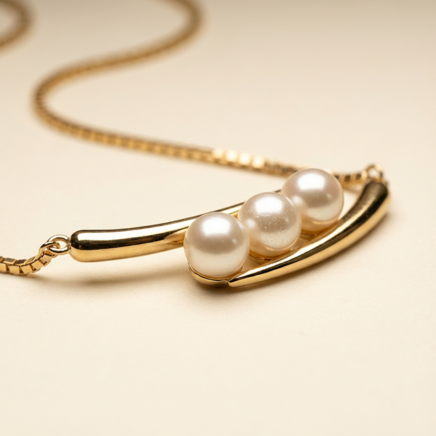Pea in a Pod Necklace
