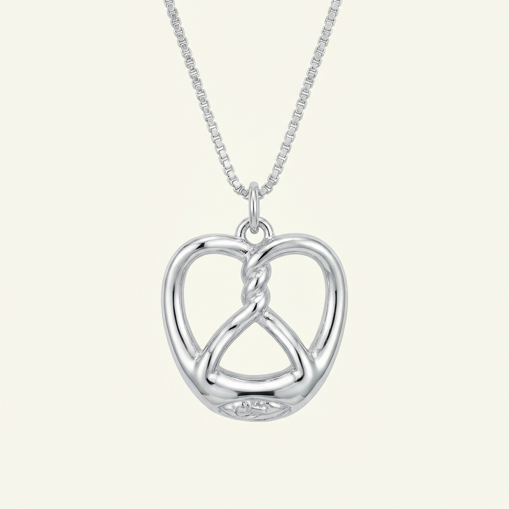 pretzel - silver