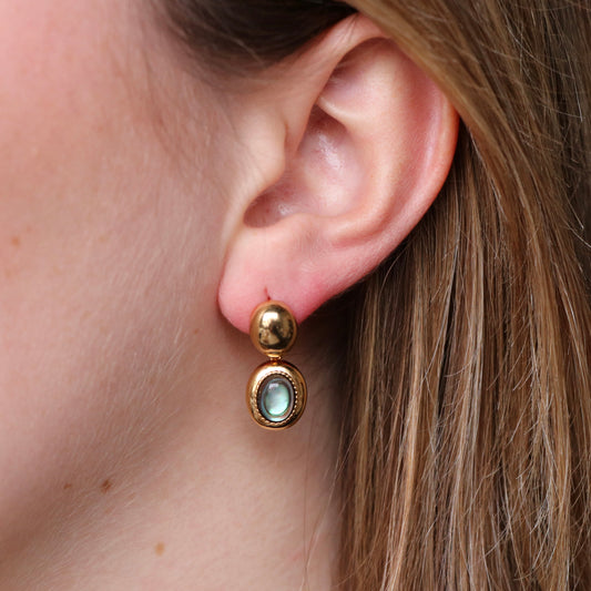 Elegant Abalone Shell Earrings