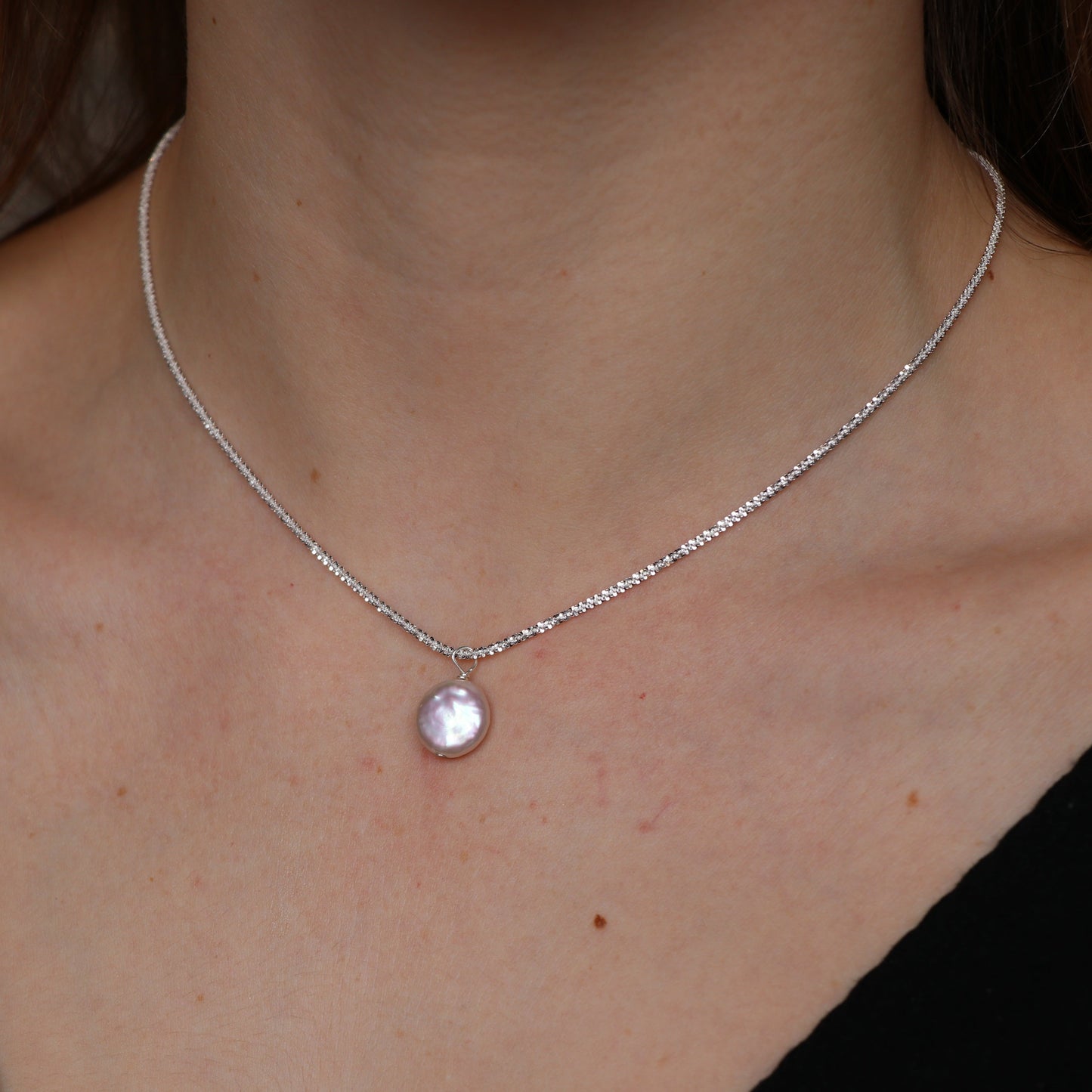 Luminous Pearl Necklace