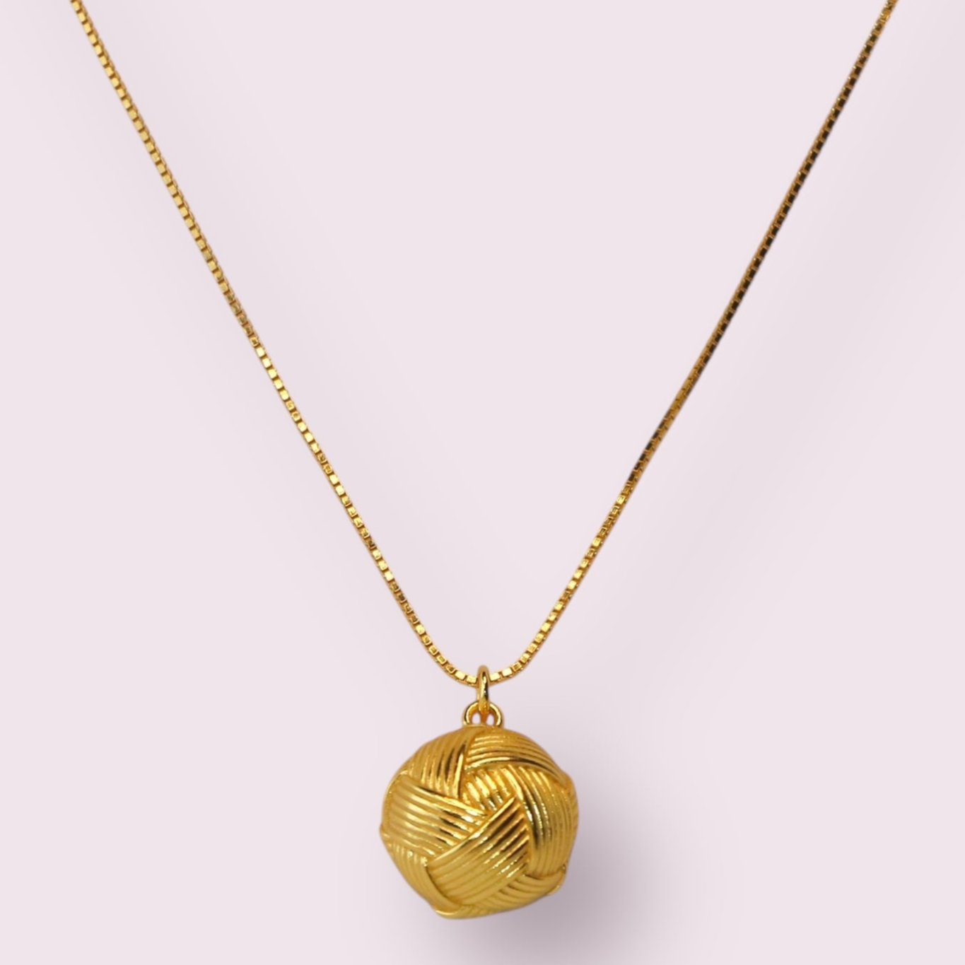 Woven Wonder Necklace - Gold