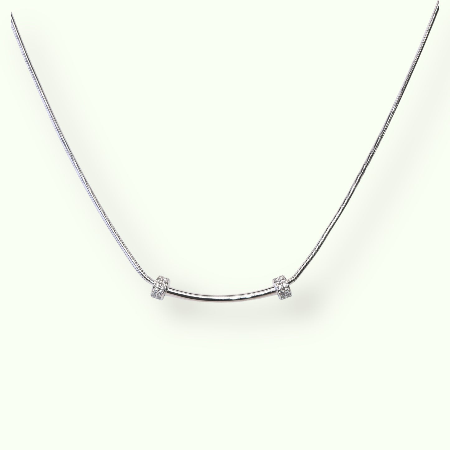 Sparkling Bar Necklace